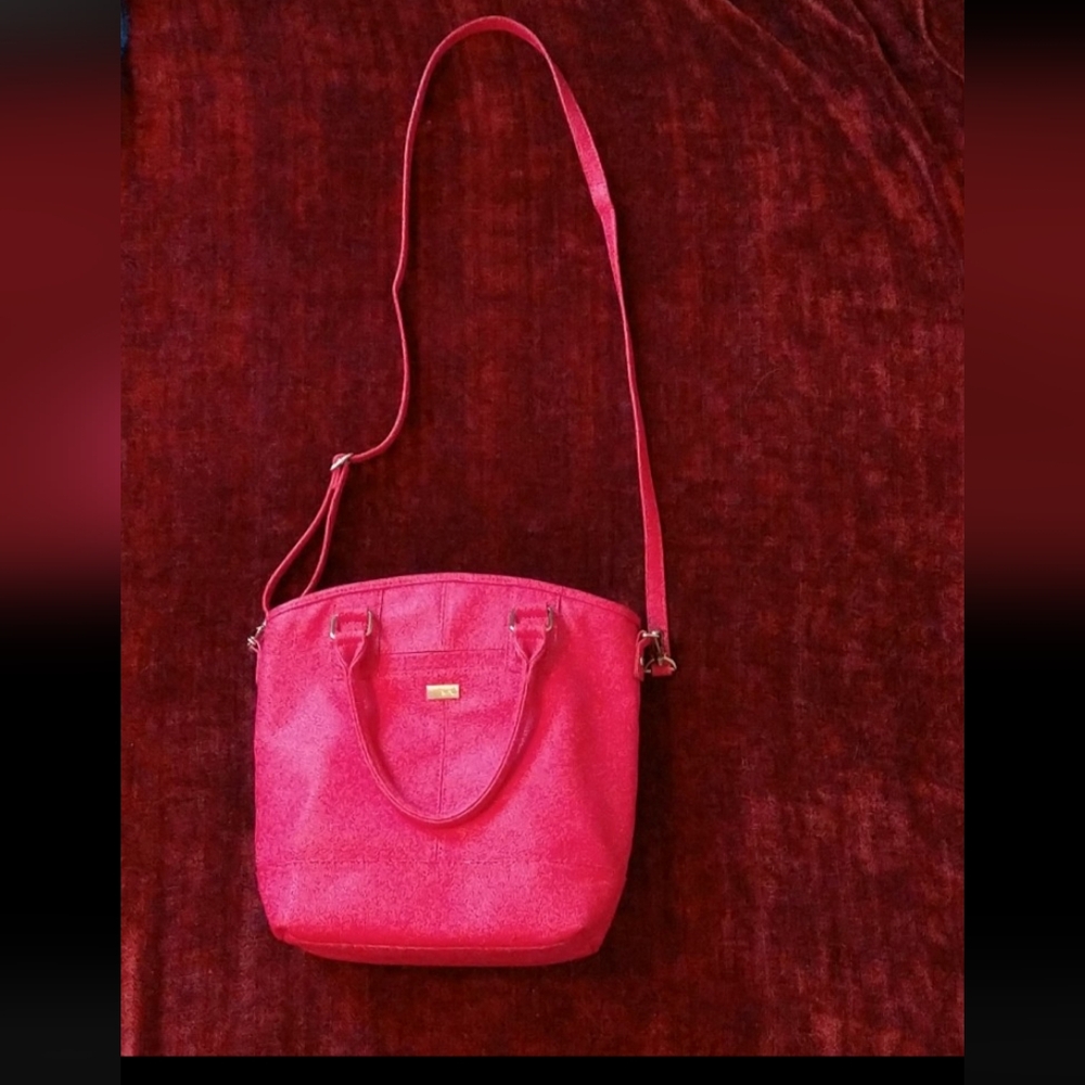 2PC Jewell by Thiry-One pink Vegan leather Bag🌸Crossbody or shoulder 🌸 - Picture 3 of 13